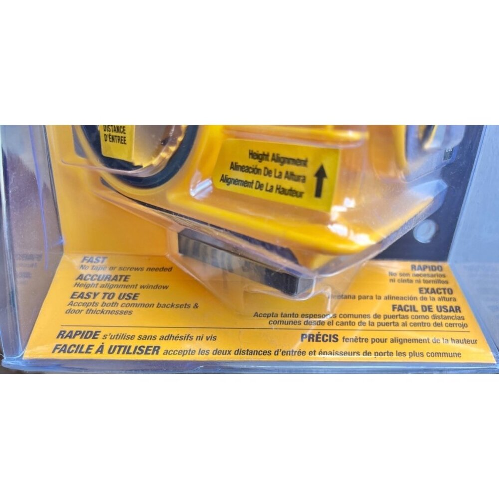 DeWalt Door Lock Installation Kit D18004 2 Bi-Metal Hole Saws Mandrel Drill Bit - Picture 9 of 9